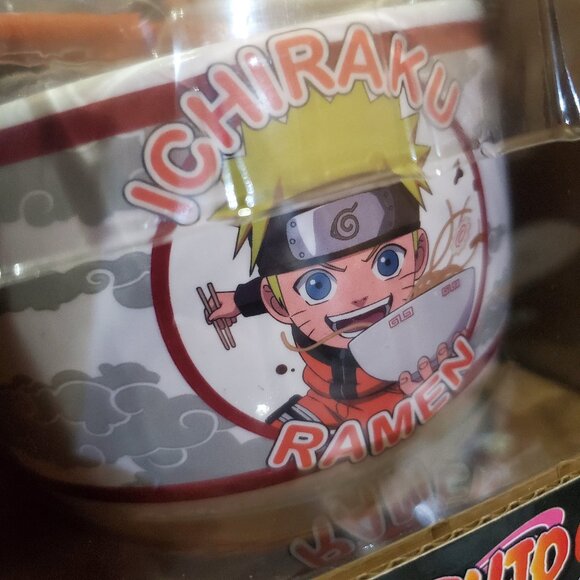 Naruto Shippuden Ramen Bowl With Spoon And Chopsticks (New Set) - Picture 2 of 8